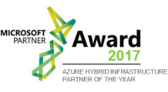 Auxilion | Microsoft Partners Awards 2017 - Azure Hybrid Infrastructure